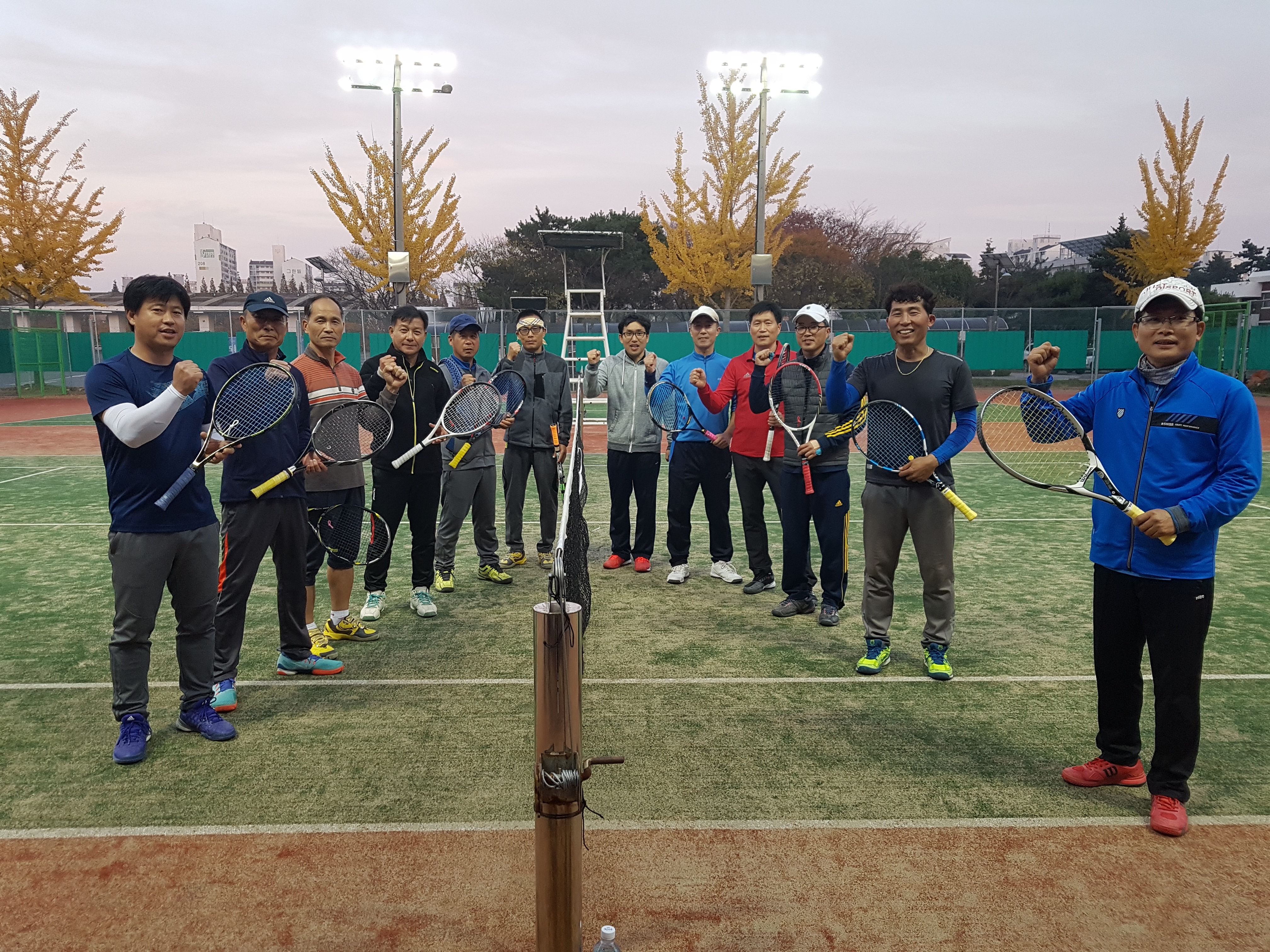 군산대학교 테니스코트