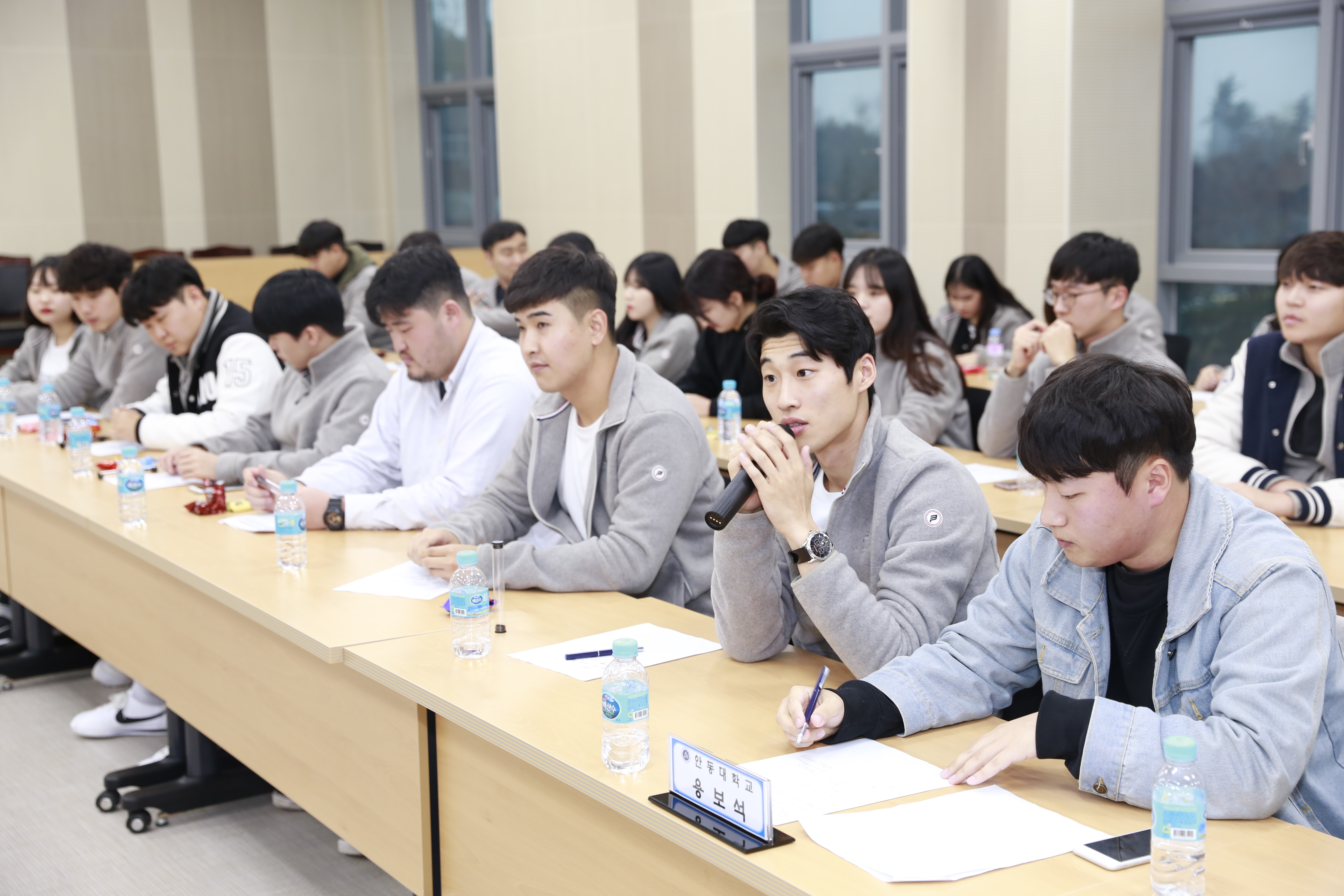 (안동대 총학생회장 김주영)