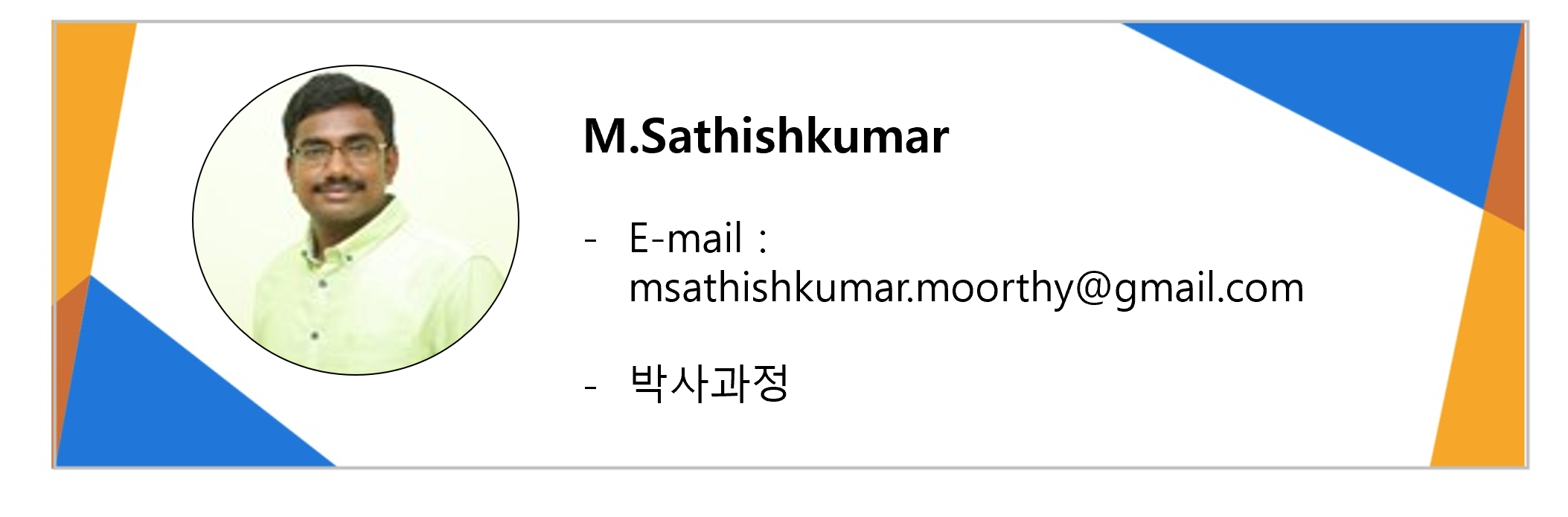 Sathishkumar