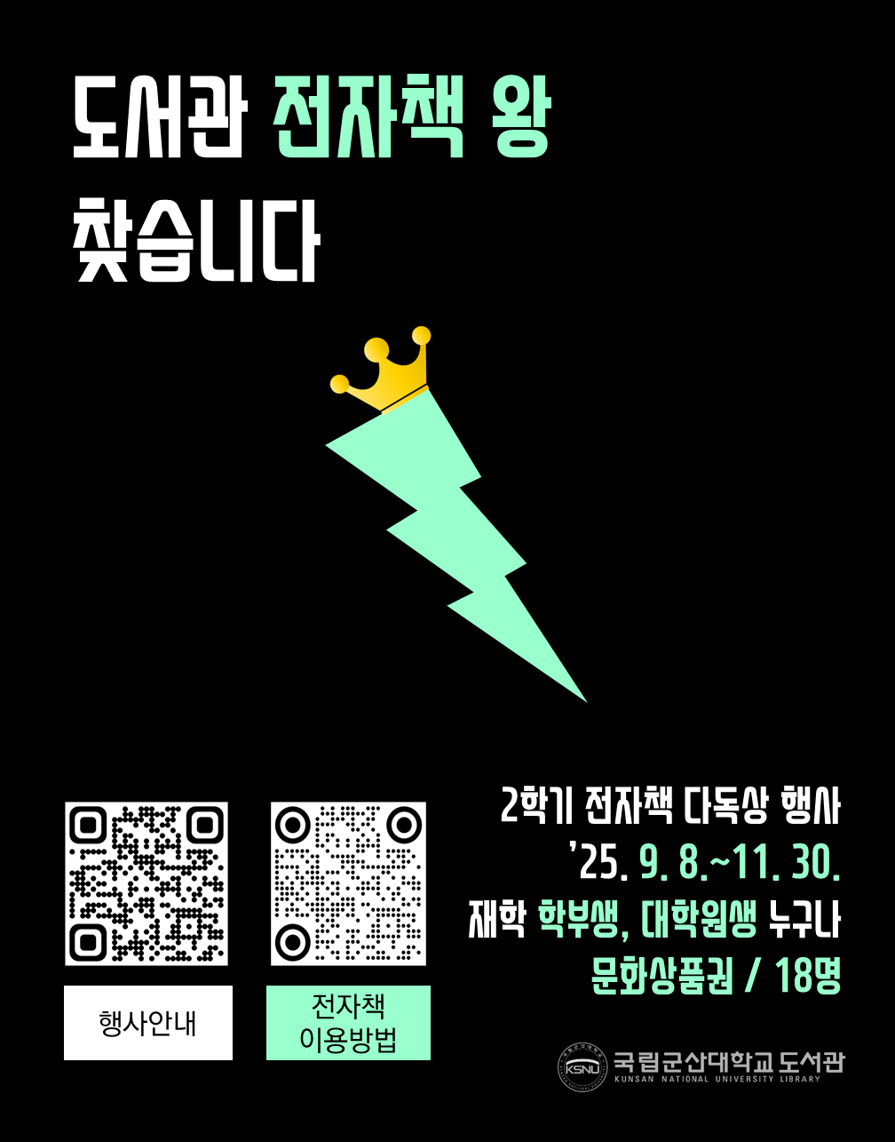 도서관 전자책 다독상 행사