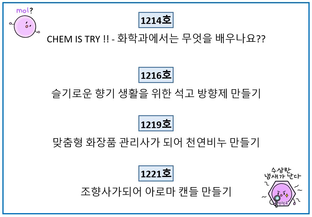 기초과학 연구실 OPEN DAY