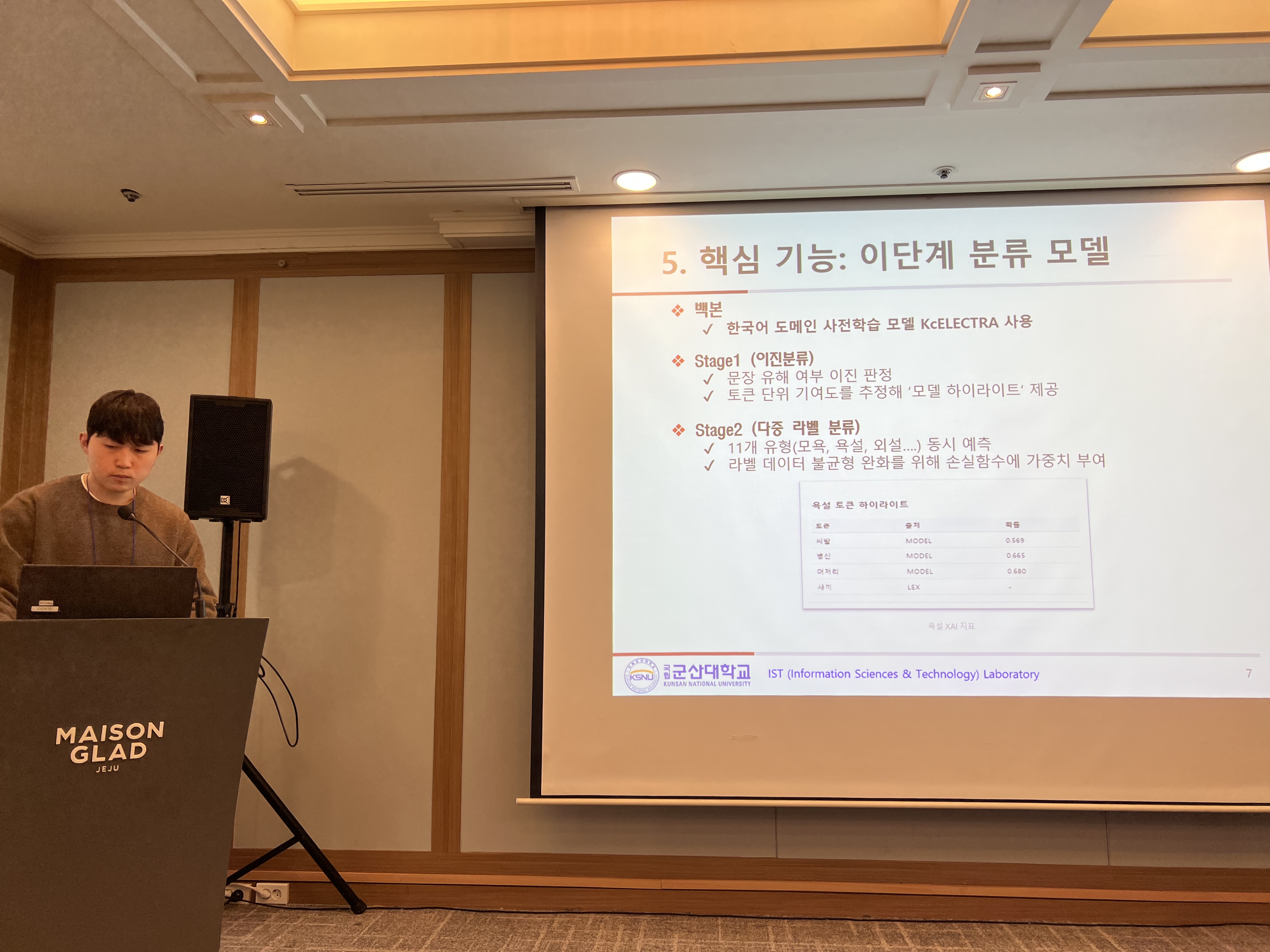 수상자 발표 사진