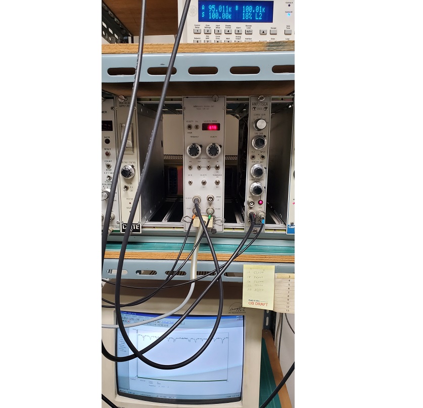 Running Mossbauer Spectrometer 이미지(3)