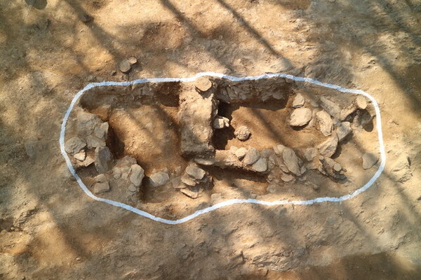 마한 무덤군에서 발견된 토광묘