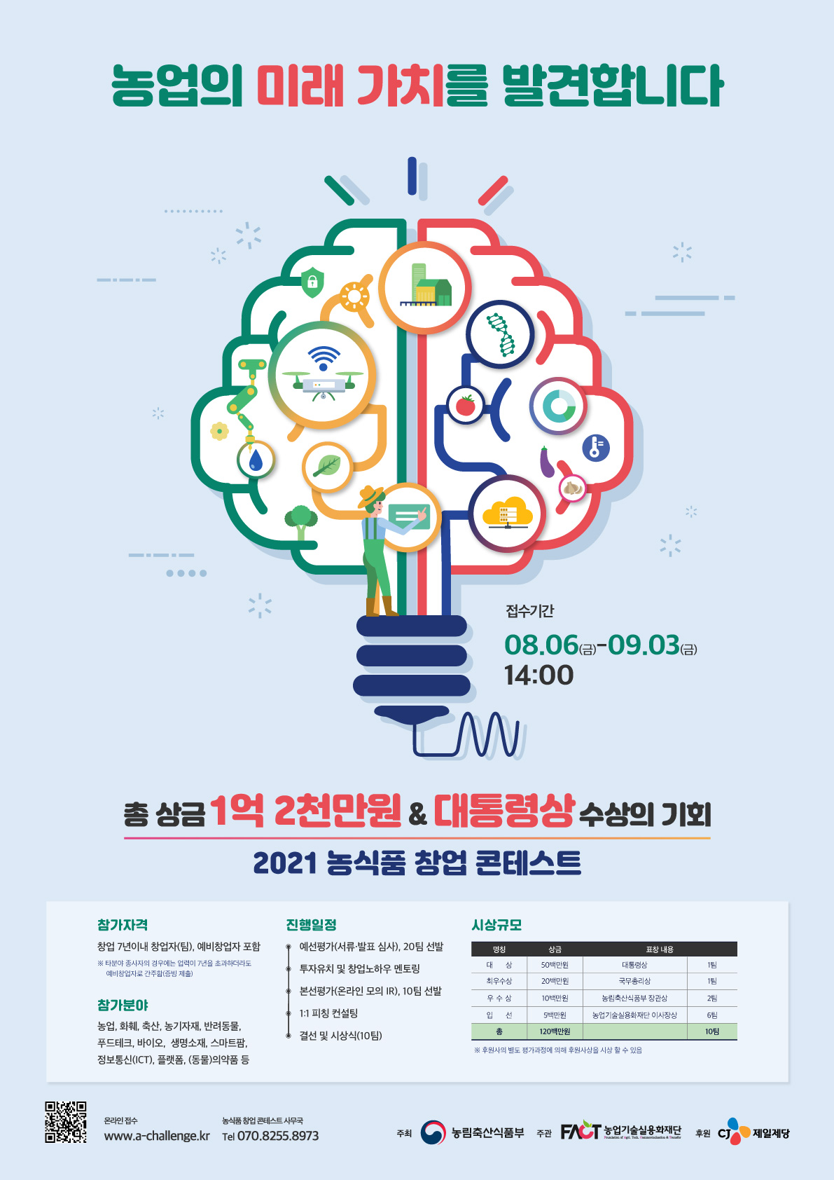 2021 농식품 창업 콘테스트 - (예비)창업자 발굴 이미지(1)