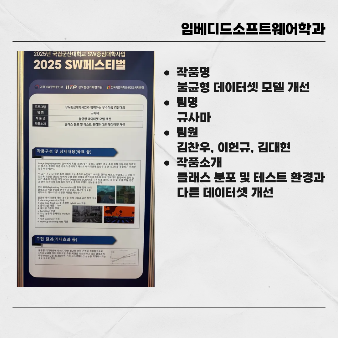 2025 SW중심대학사업 우수작품경진대회 은상 수상 이미지(3)
