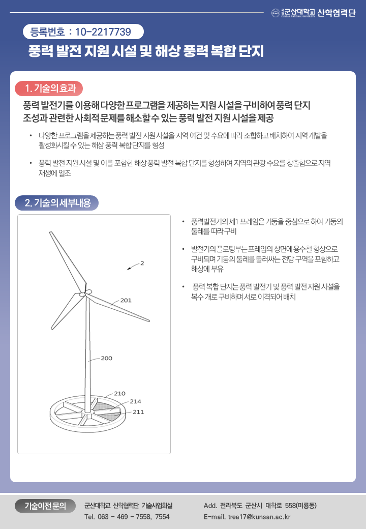 풍력 발전 지원 시설 및 해상 풍력 복합 단지 이미지(1)