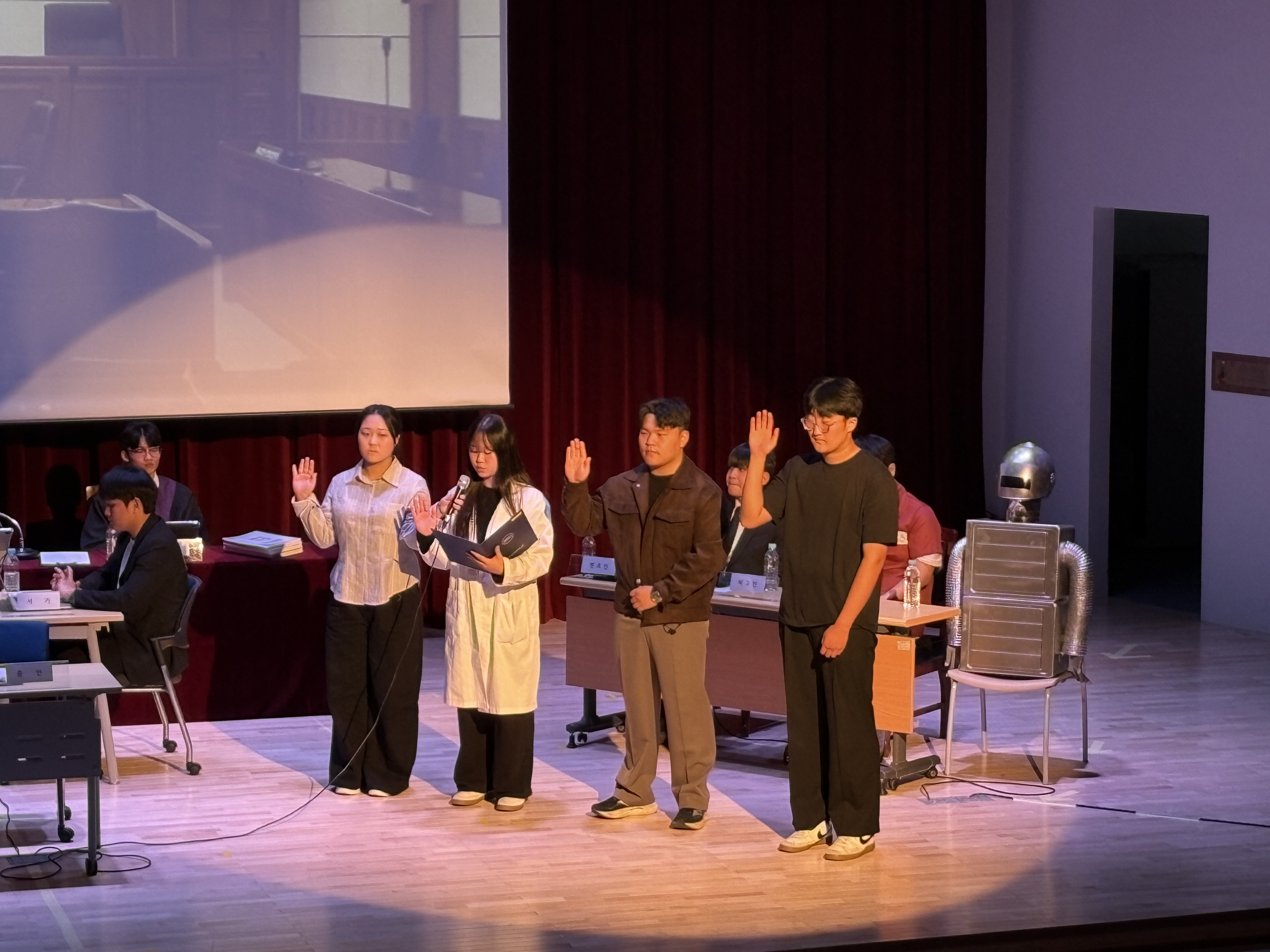 법행정경찰학부 제37회  형사모의재판 행사 이미지(3)