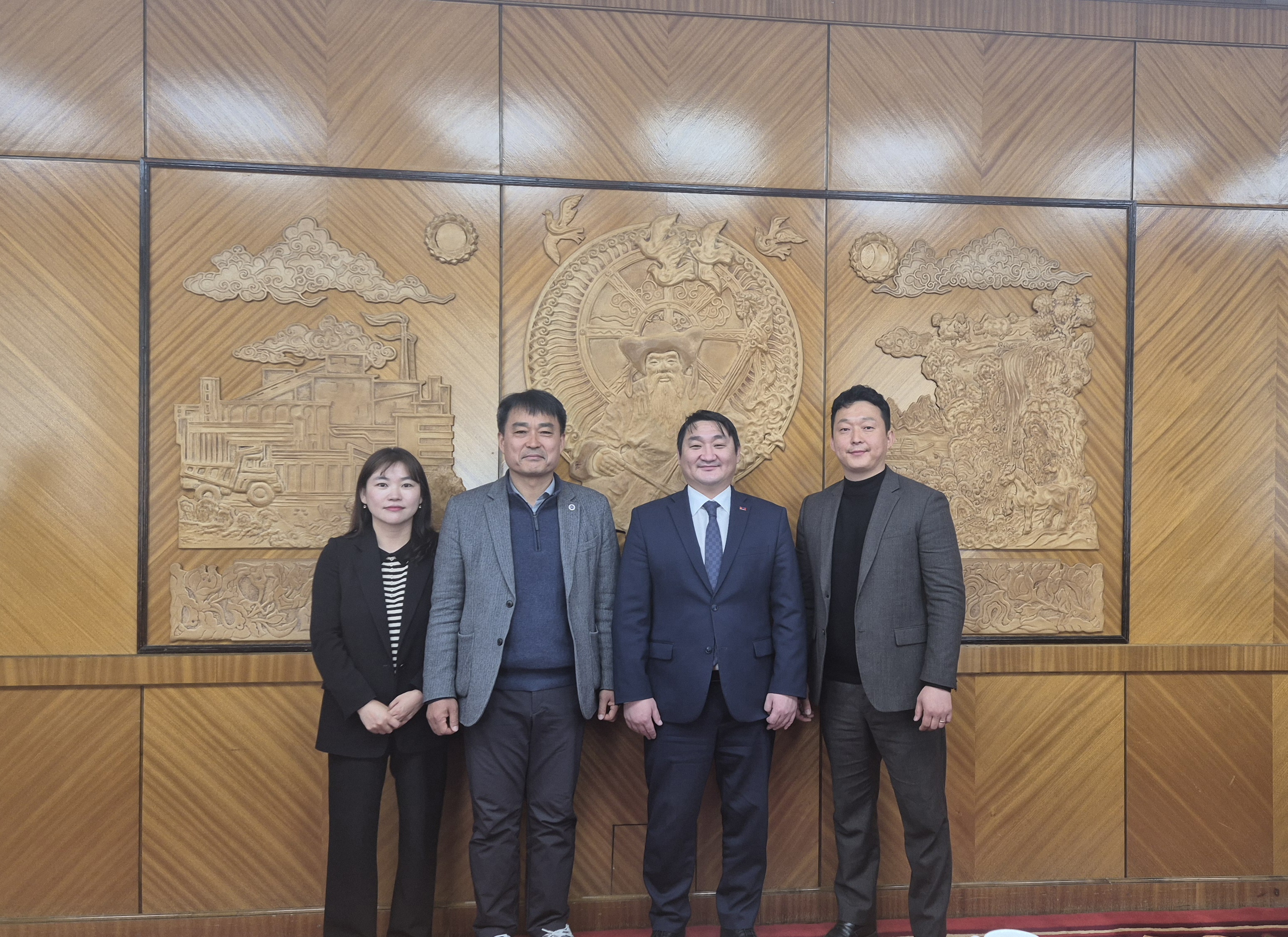 국립군산대 사회봉사센터, 몽골 국회 등과 교류 협력 이미지(1)