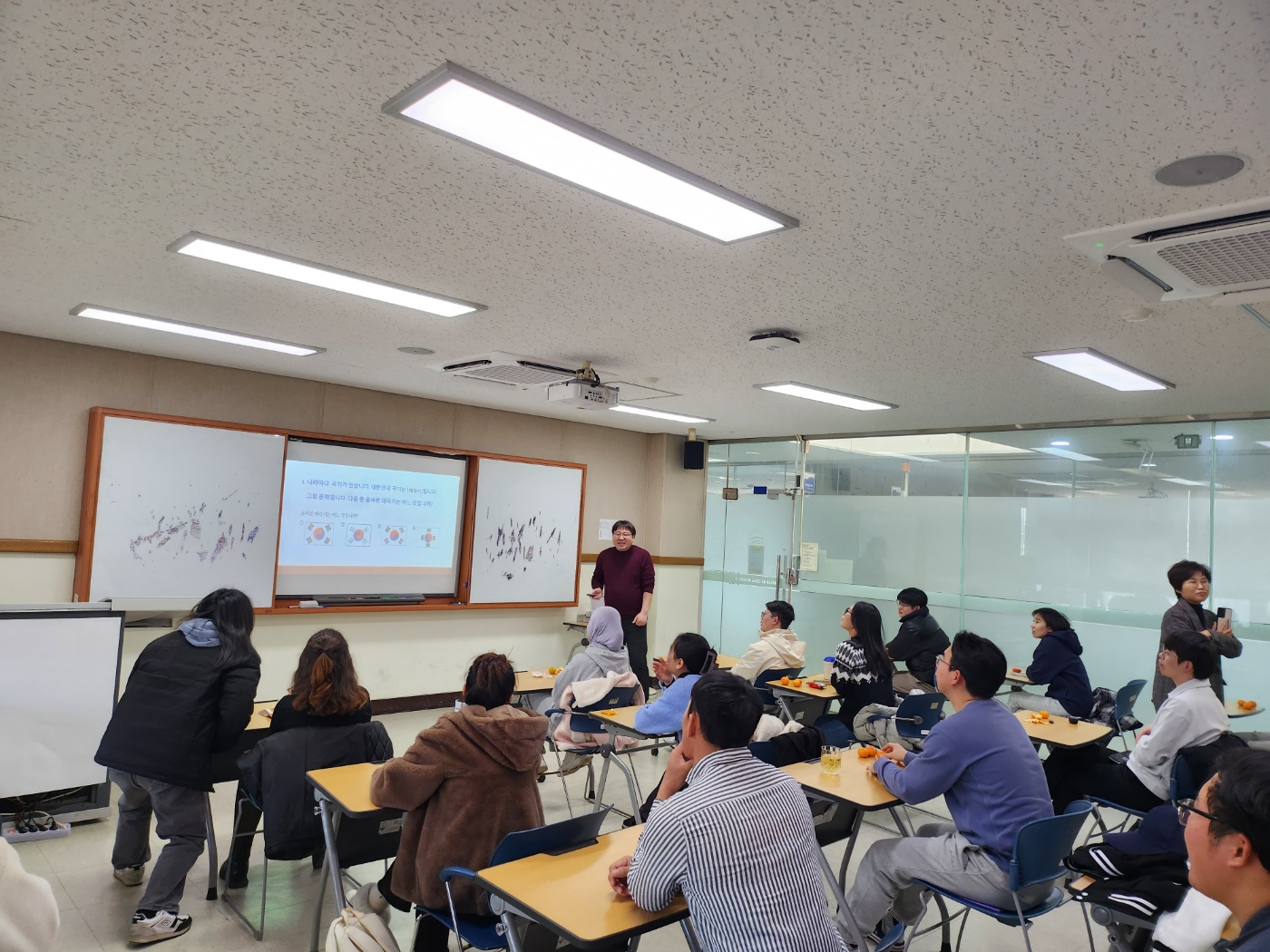 외국인 유학생 설맞이 문화 교육 및 교류 행사