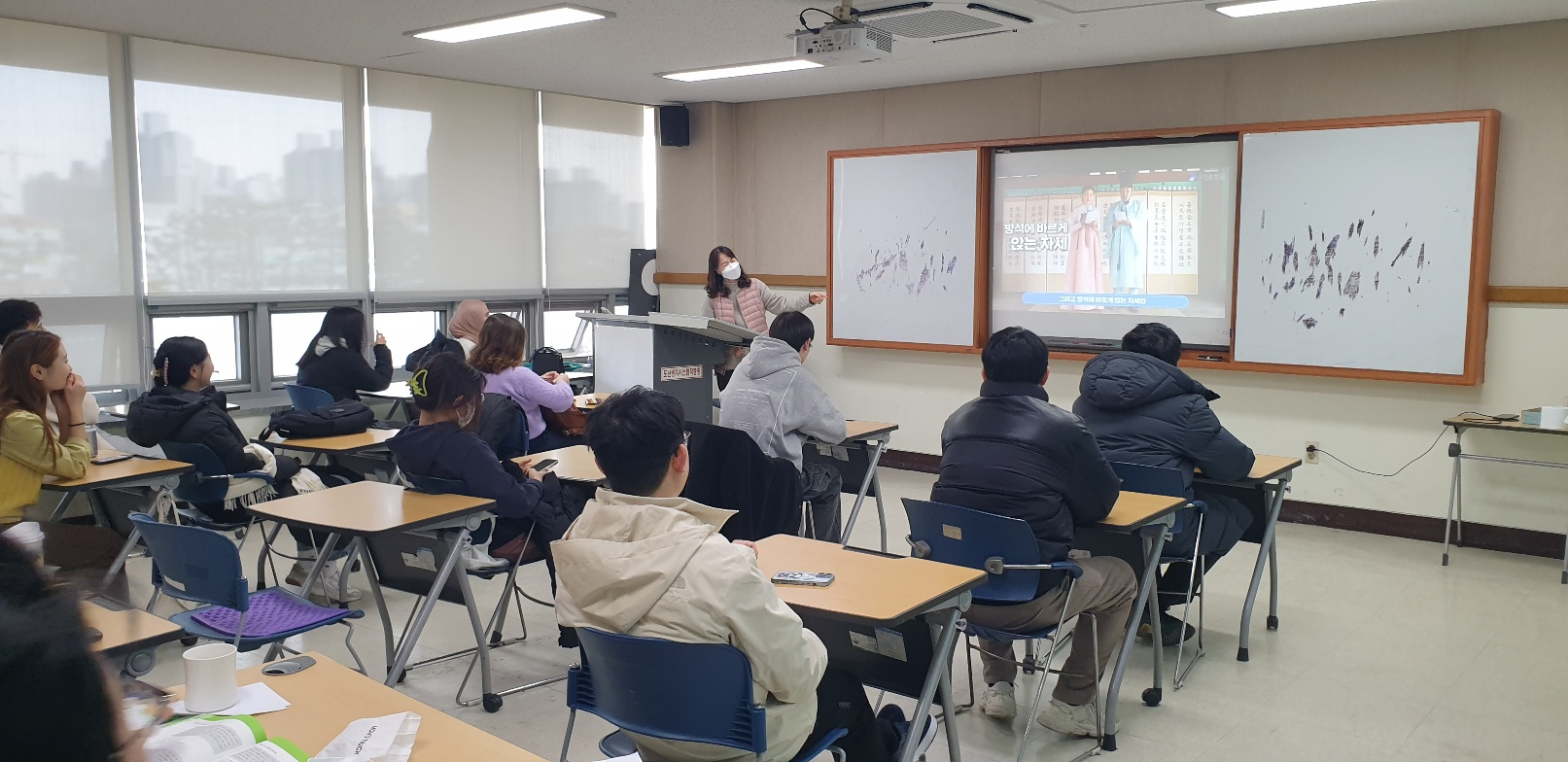 외국인 유학생 설맞이 문화 교육 및 교류 행사 이미지(2)