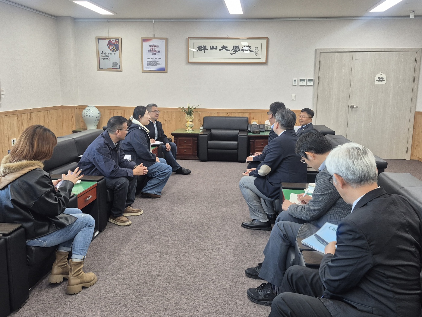 KSNU Visit by Zhenjiang Vocational School 이미지(2)