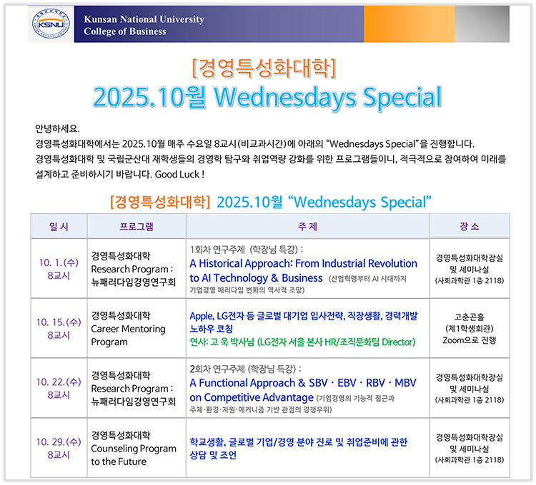 경영학술제